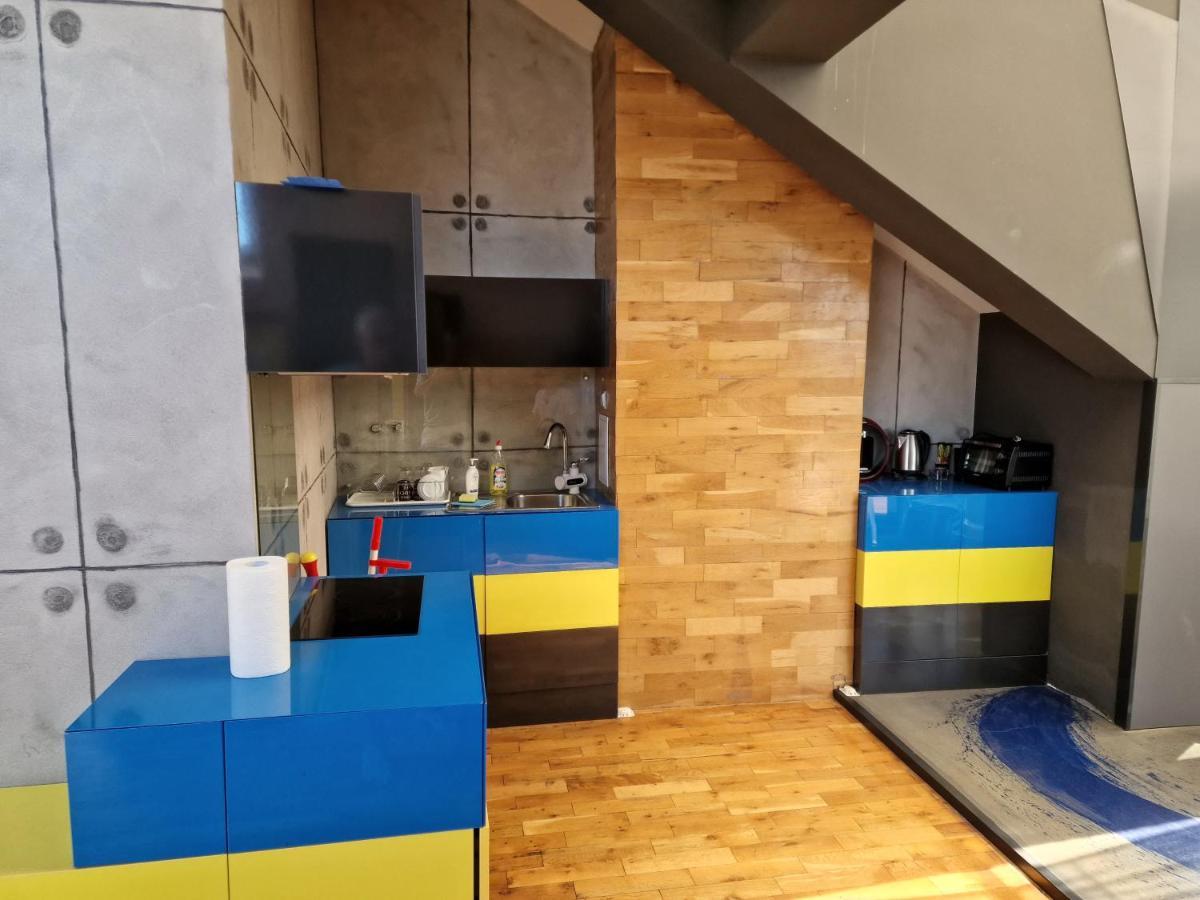 Art Penthouse Apartment Burgas Bagian luar foto